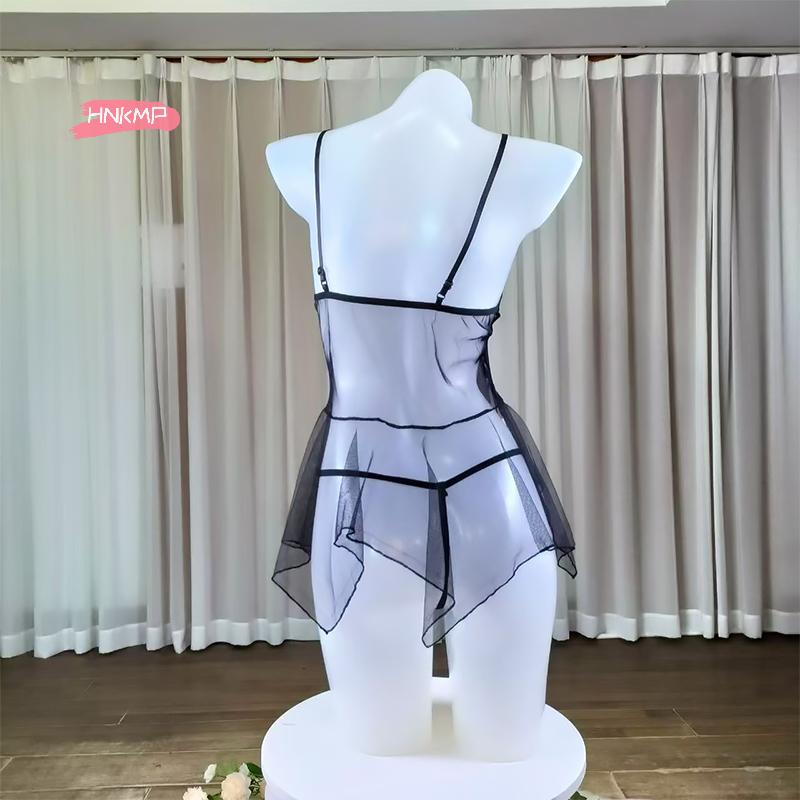 Sexy Lingerie For Fine Women Women'S Lace Fluoroscopy Beauty Tulle Elegant Reverie Sexy Lingerie Fantasy Tulle Intimate Set