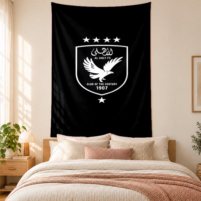 Al Ahly FC Tapestry highquality for decorating living room bedroom dorm walls ideal as bedroom wallart orholiday gift