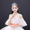 Mermaid Fish Crowns Ocean Style Costume Seashell Starfish Tiaras for Women Girls Princess Birthday Party Hair Accessories