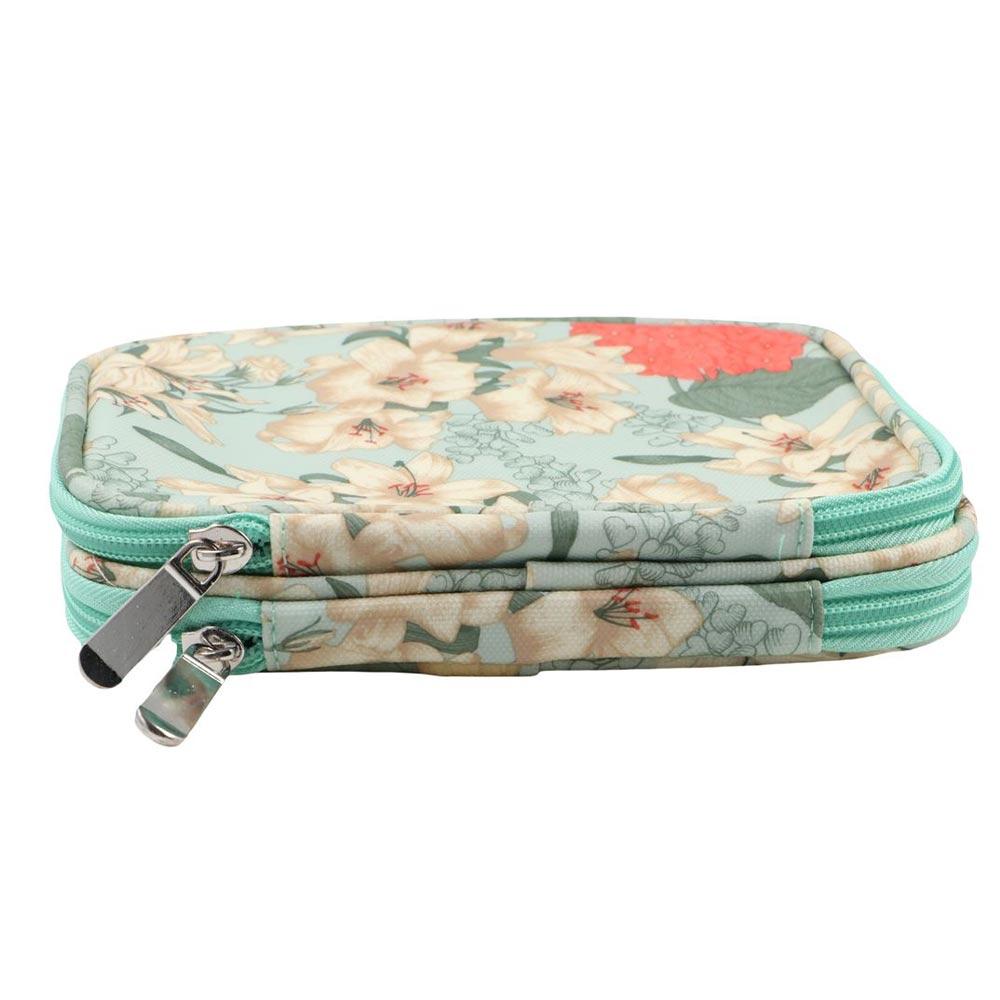 Oxford Cloth Empty Knitting Kit Case Rectangle Knitting Needles Storage Bag Small Projects