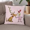 1Pc Cartoon Cushion Cover, Premium Polyester Pillowcase, 2D Double-Sided Print For Bed Car Office, Durable Washable, Perfect Fes