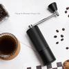 Manual Coffee Grinder Stainless Steel Conical Burr Capacity 25g Hand Coffee Bean Grinder Double Bearing Positioning