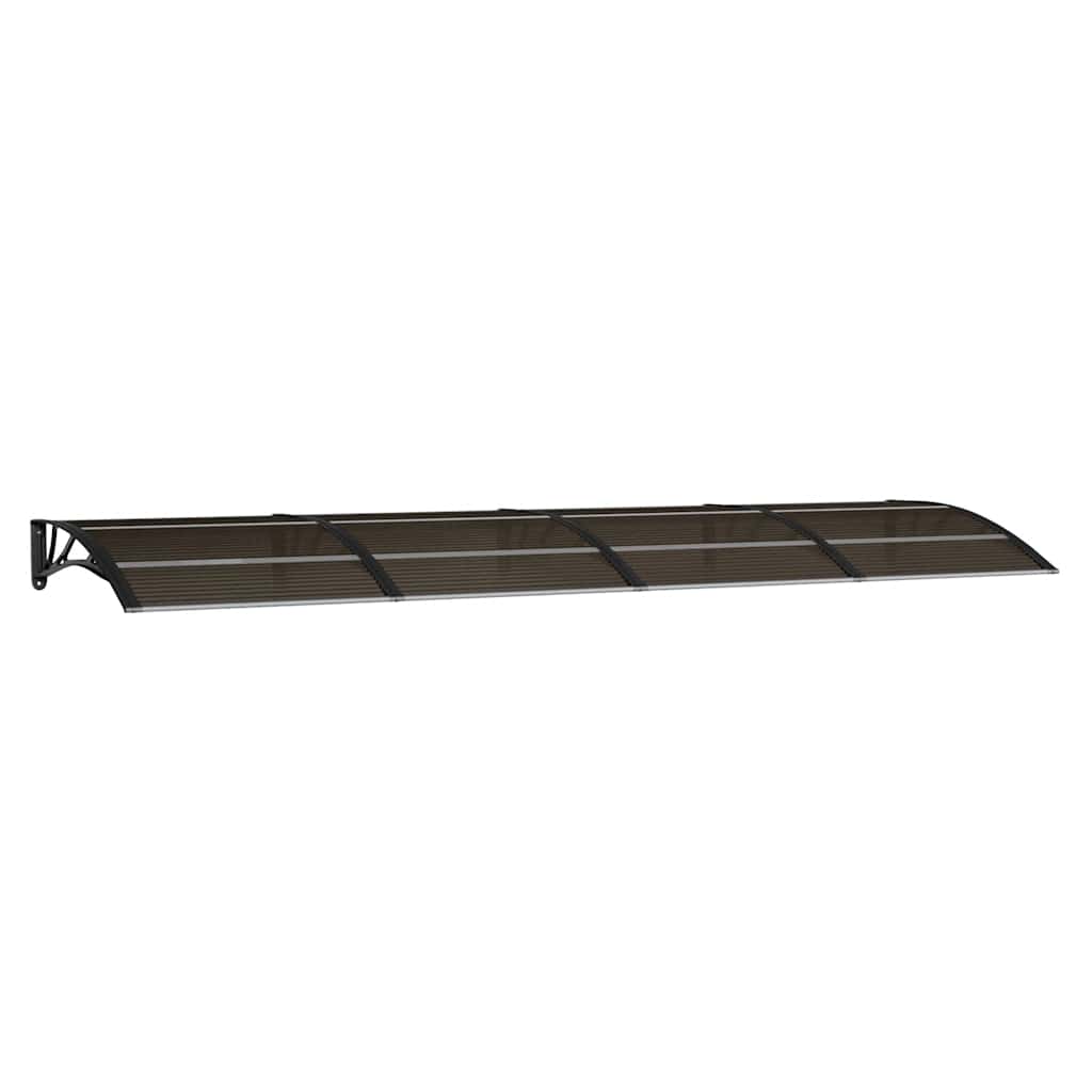 Door Canopy Black 350 x 100