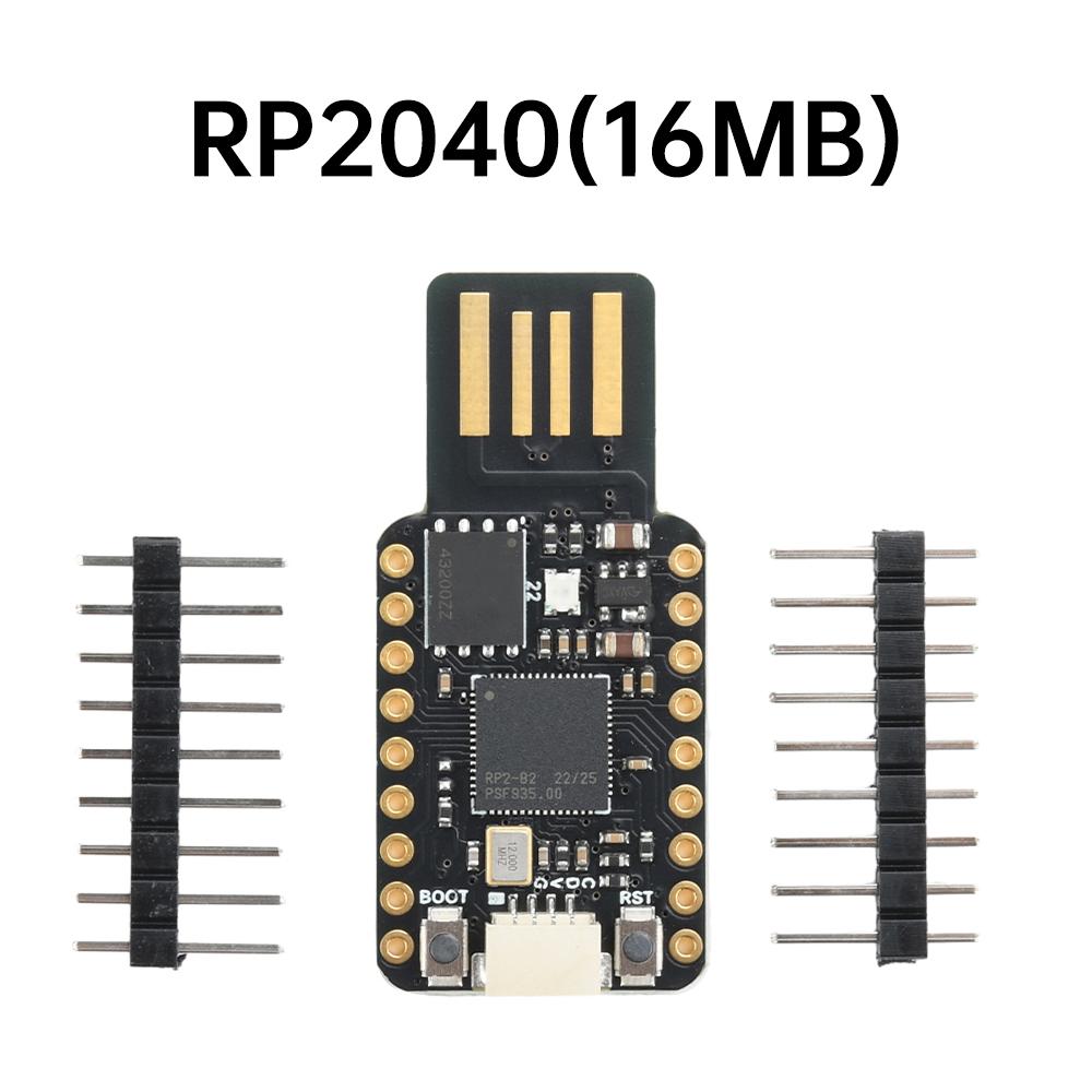 MINI RP2040 Microcontroller Development Board Onboard PCB USB-A 4MB16MB Suitable for Raspberry Pi