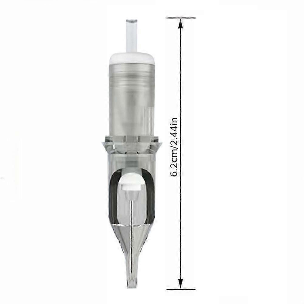 40pcs Mixeds Tattoo Needles 1RL/3RL/3RS/5RS/5M1/7M1/5RM/7RM Taper Membranes Tattoo Needle Cartridges