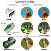 Powerful 80X100 HD Monocular Telescope Portable with Tripod Mobile Phone Clip Hunting ,bird Watching, Camping and Hiking