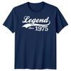 Legend Since 1975 Birthday Year Men's T-Shirt Milestone Gift
