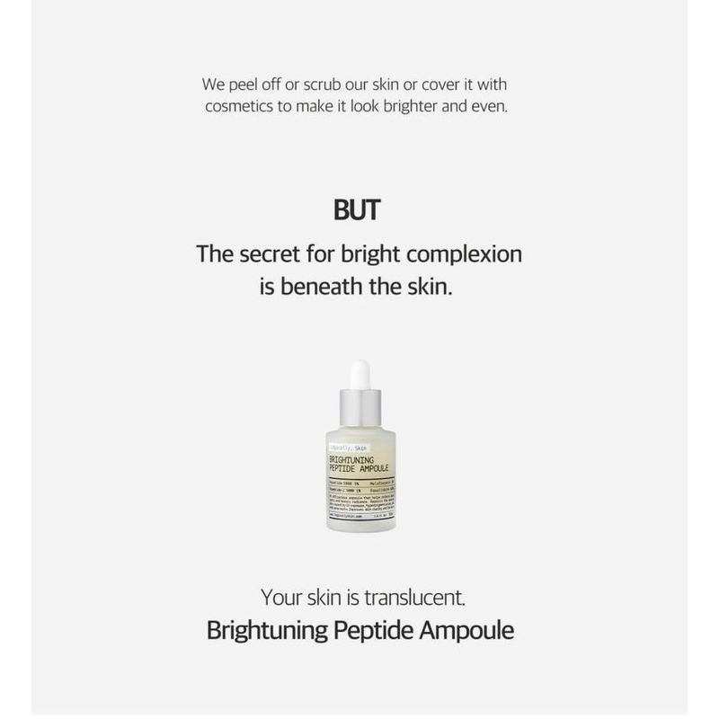 Logically, Skin - Brightuning Peptide Ampoule
