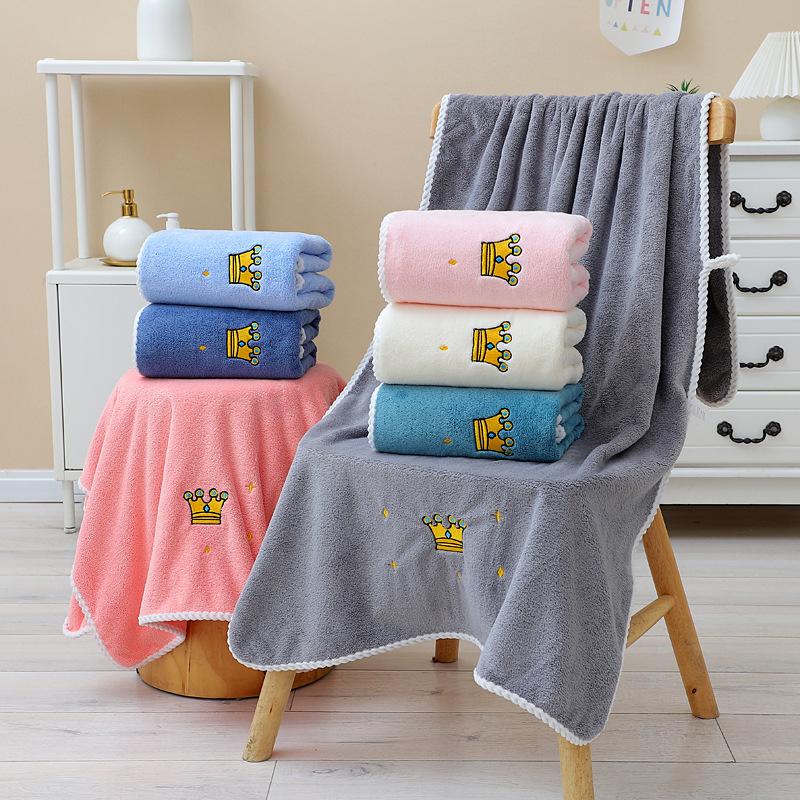 Thickened Terry Towel with Braided Edging