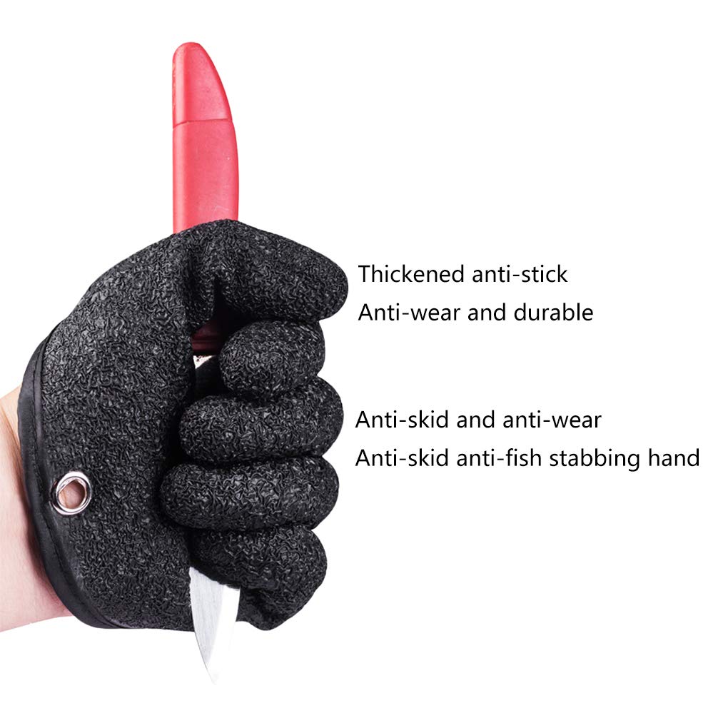 Fishing Gloves, Summer, Waterproof, Anti-Slip, Latex, Cut Resistant Gloves, Blade-Resistant, Uncut Gloves, Fishing, Fishing, Fishing, Fisheries,