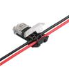 2 Pin 1 Pin 22-18AWG Quick Wire Connectors Car Electrical Cable Electric Wire Connector For Led