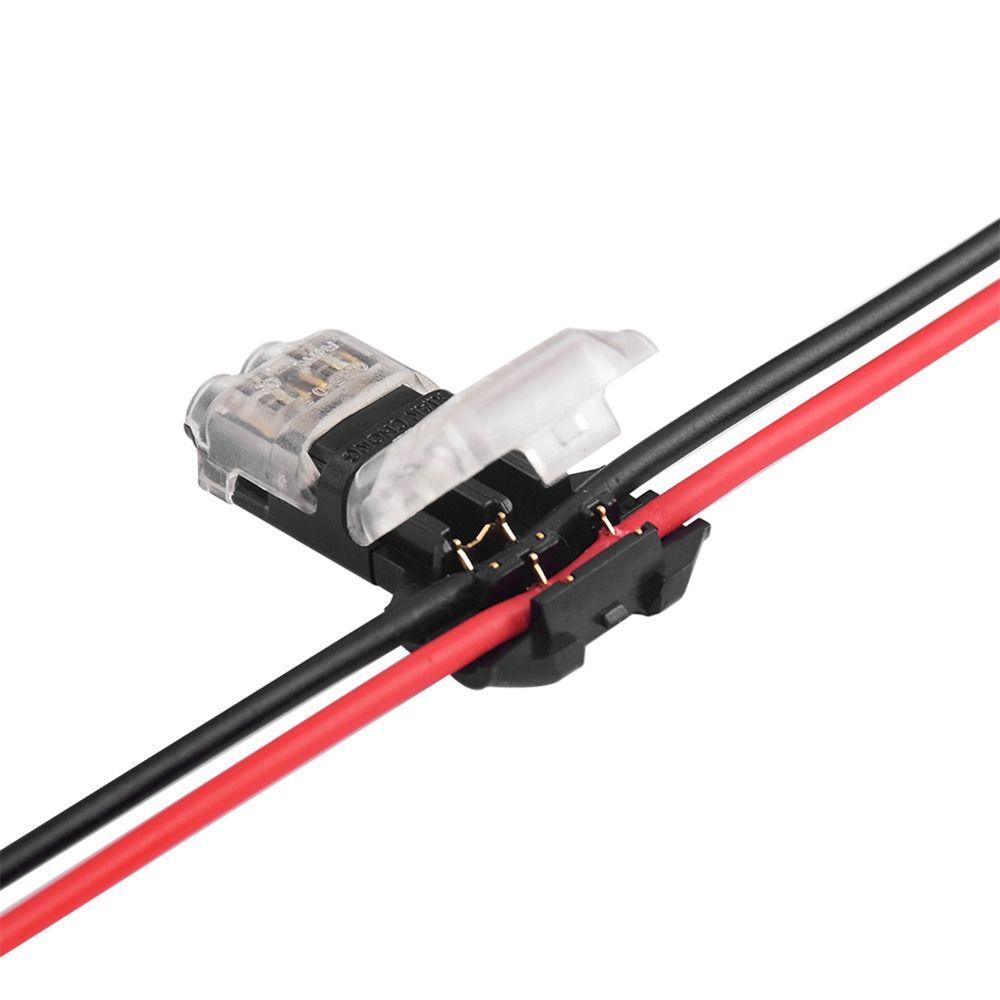 2 Pin 1 Pin 22-18AWG Quick Wire Connectors Car Electrical Cable Electric Wire Connector For Led