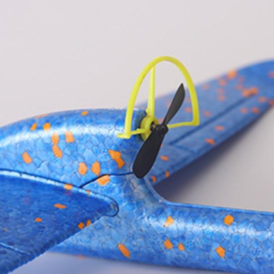 Vliegtuig Speelgoed met Propellerbeschermer Veilig EPP Schuim Elektrische Zwever voor Kinderen USB Oplaadbaar Lange Vliegtijd Eenvoudige Montage Buiten Vliegend Speelgoed Verjaardag