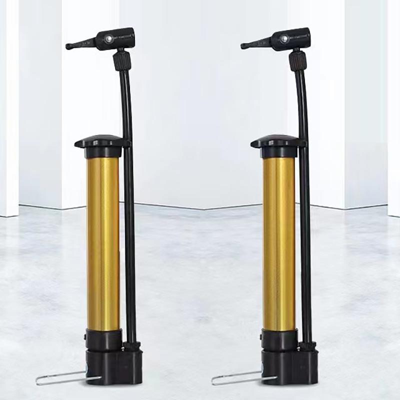Xunting Mtb Bicycle Pump 80 Psi Bike Manual Air Pump Balloon Tire Inflator Schrader Valve Floor Pump Cycling Accesories