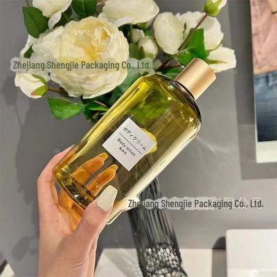 Rose Pure Dew 500ml Make-up Entferner Toner mit goldenem Schraubverschluss und Innenstopfen