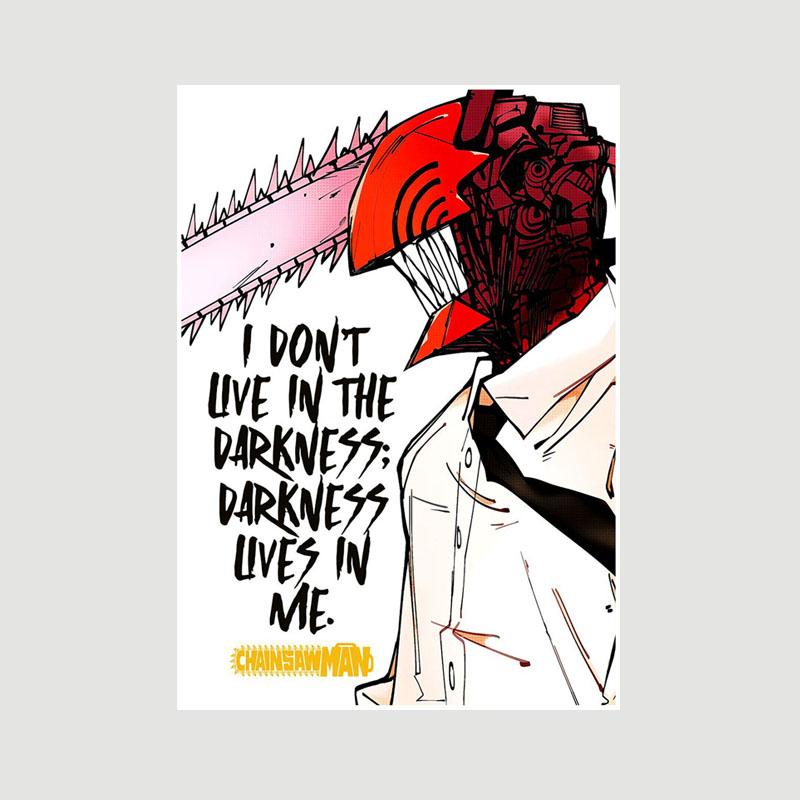 Vintage Inspirational Quote Poster Anime Finger Luffy Deku Posters White Paper Text Art Pictures Home Decor Bar Decoration Painting Interior Mural