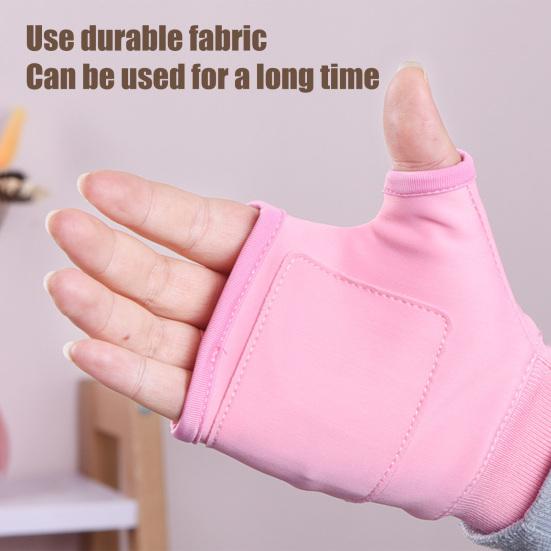 Heated Fingerless Smart Heating Gloves 3 Heat Modes Digital Display Gloves Water-Resistant Windproof Rechargeable Hand Warmers for Work Cycling Skiing