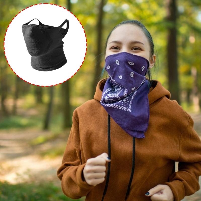 Unisex Winter Head Cover Motorcycle Cycling Face Cover Magnetic Face Mask for Running Climbing Snowboarding