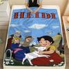 Coperta Bambina Heidi, Alta Qualità, Confortevole per Tutte le Stagioni, Decorazione per la Casa, Calore e Comfort