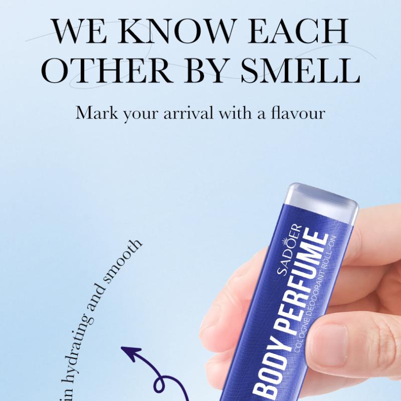 Walking Ball Body Perfume SADOER Cologne Silver Fragrant Refreshing Ball Perfume