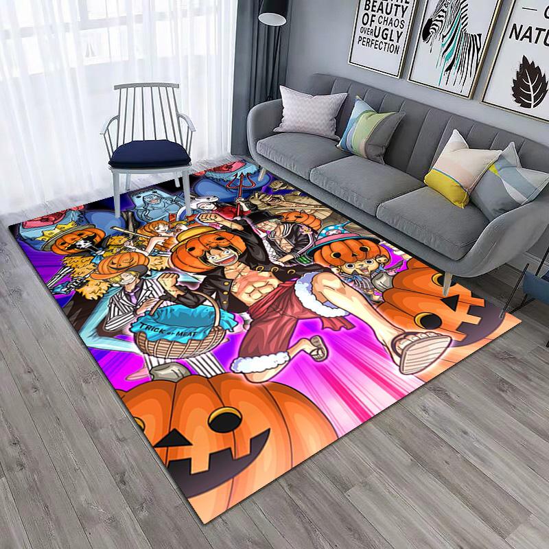 Starring the Japanese Cartoon ONE PIECE Monkey D. Luffy Carpet Is Suitable for Living Room and Bedroom Doormats Office Balcony Decorative Carpet V20