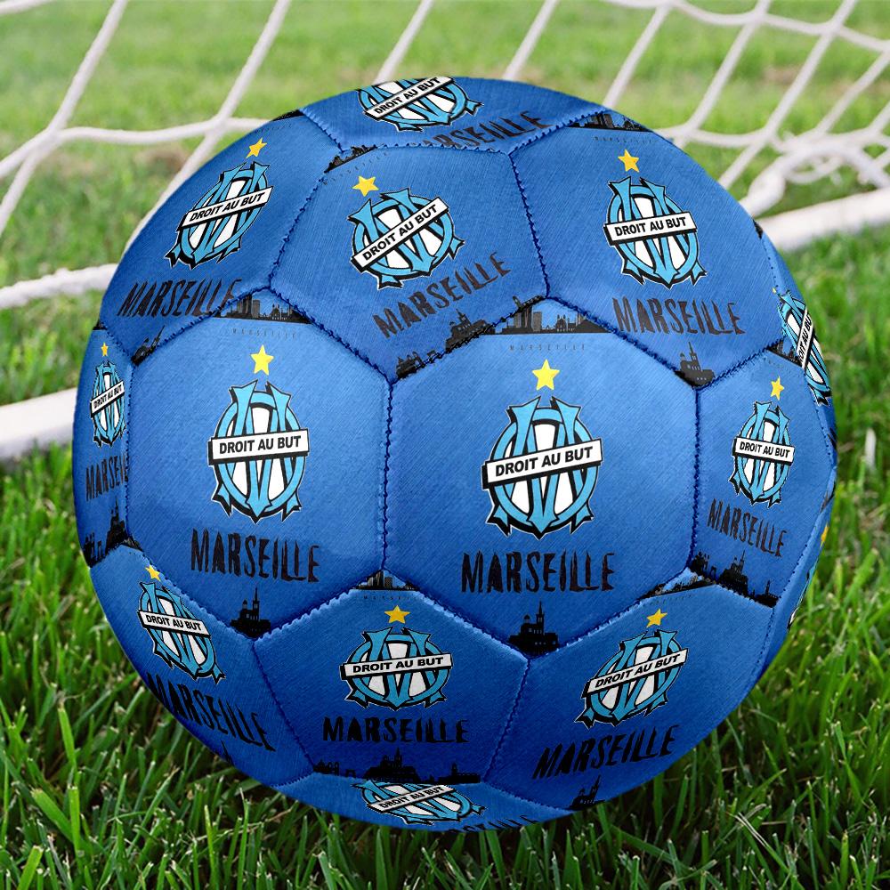 OMSoccer Ball Colorful All Ages Machine Stitched PVC Competition Ready Durable High-Bounce