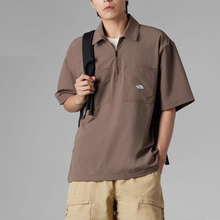 The North Face Polo Shirt Men's Brown NF0A89TU-BG5