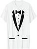 Tuxedo Tshirt White With Bow Tie Suit Funny Unisex Wounisex Kids T-Shirt