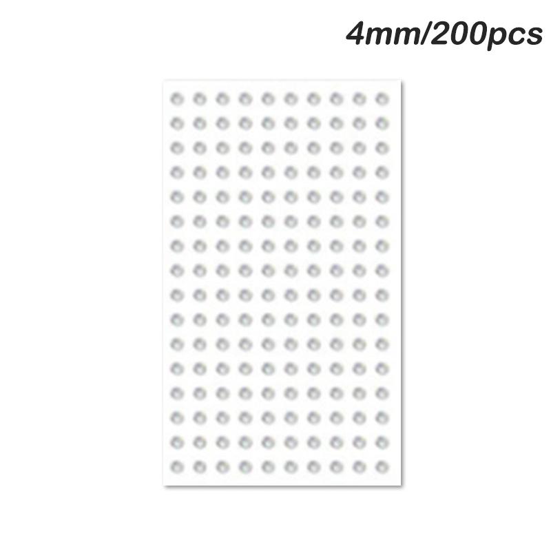 1Sheet  Ab Hair  Stickers Self Adhesive Face  Stick