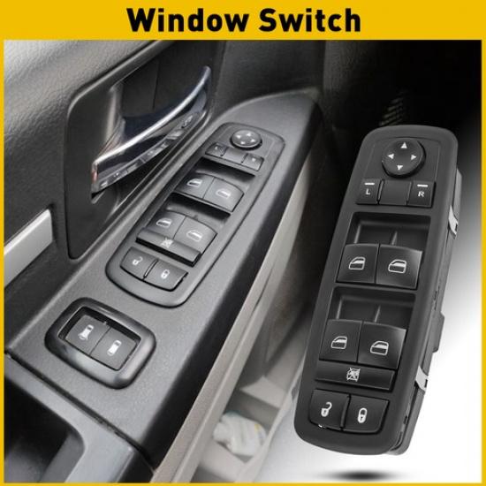 1 Master Power Window Door Switch For Dodge Charger Chrysler 300 2015- Black