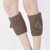 Elastic Winter Crochet Ankle Warmer Short Knitted Socks Tassel Boot Socks Leg Warmers