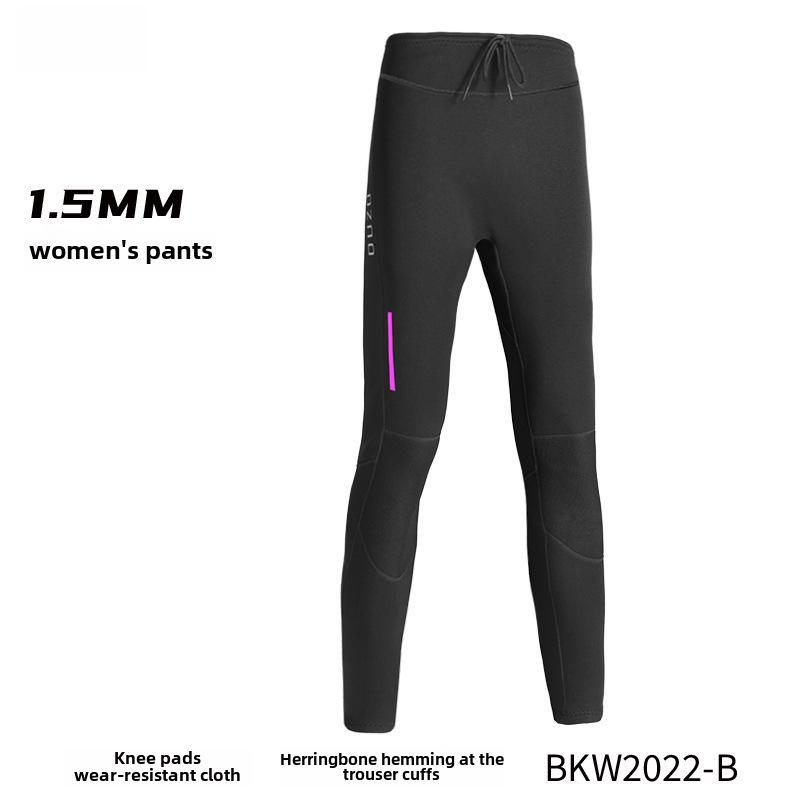 Herren 1,5 mm Langarm-Tauchanzug - Warm, Kälte- und Sonnenschutz Surfbekleidung