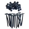 10-30PCS Nylon Cable Tie Buckle Auto Fastener Screw Replacement Clip Car Fender Trunk Engine Guard Panel Wire Management Secure