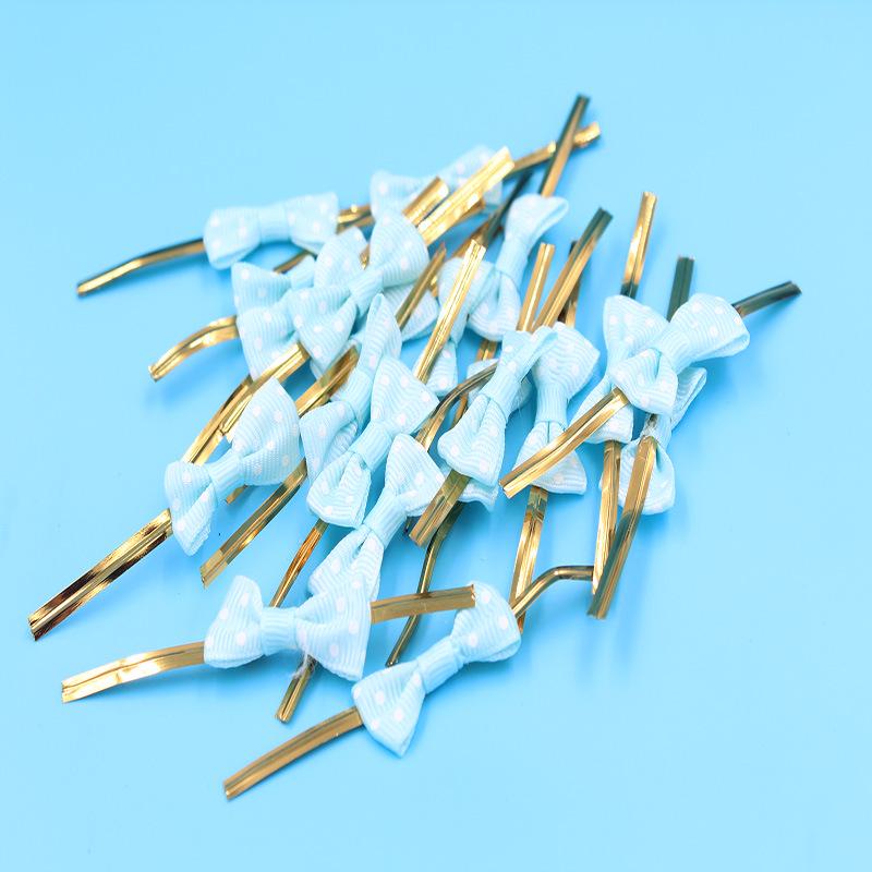 Bow Tie Twist Tie for Packaging: Lollipop, Pastry, Biscuit, Bread Bag Sealing Wire