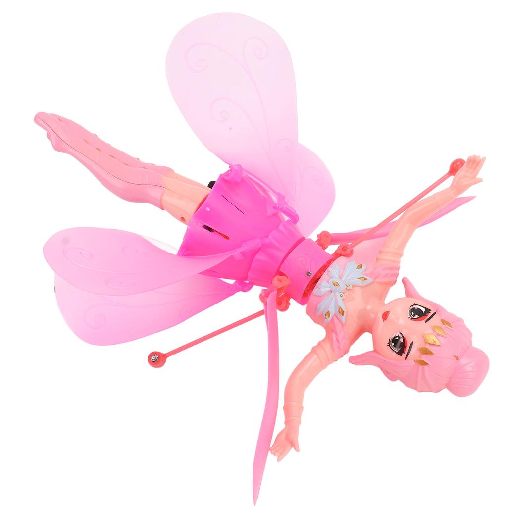 Flying Girls Toys Intelligent Induction Automatic Power Off Protection Flying Dolls for Beginner Kids Pink