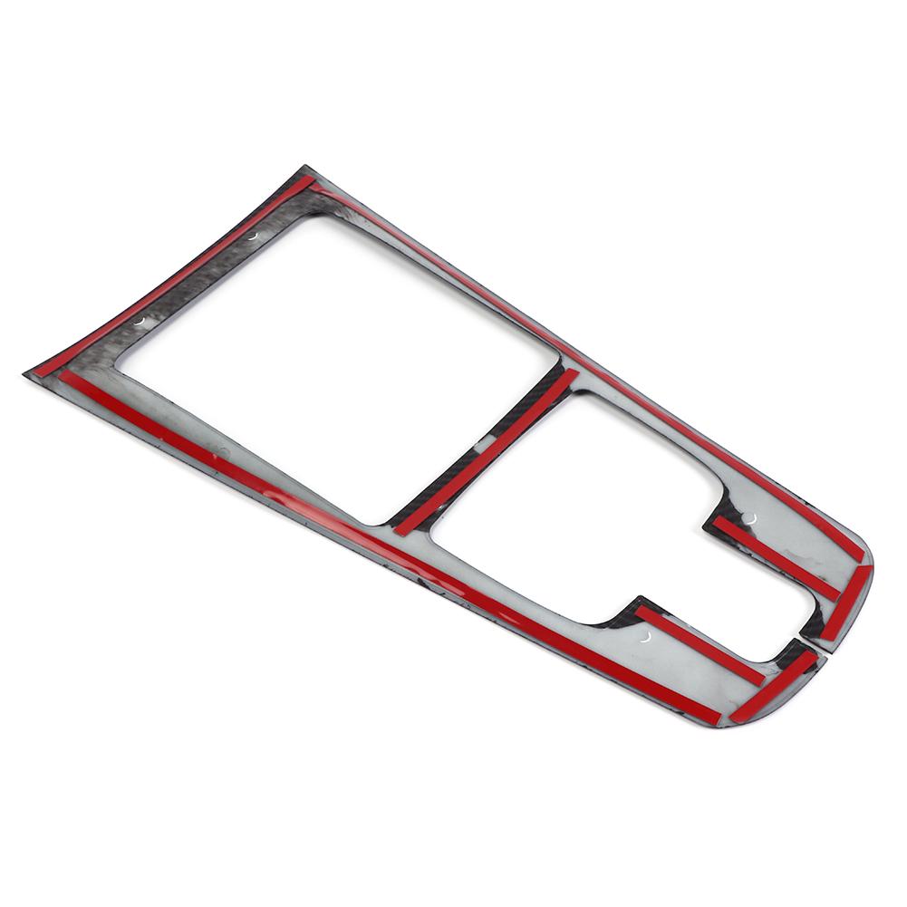 Center Console Decoration Panel Interior Trim Fit for   GLB B Class W247 X247 19-20(Carbon   Texture )