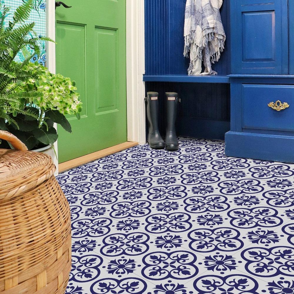 Removable Floor Sticker Self-adhesive Waterproof Sticker New Self Adhesive Sticker  Room Decoration