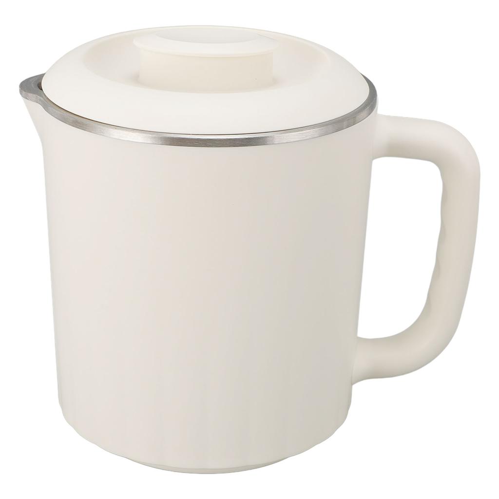 Cestovní elektrická konvice 600W 600ml 304 nerezová ocel Přenosný ohřívač horké vody pro čaj kávu