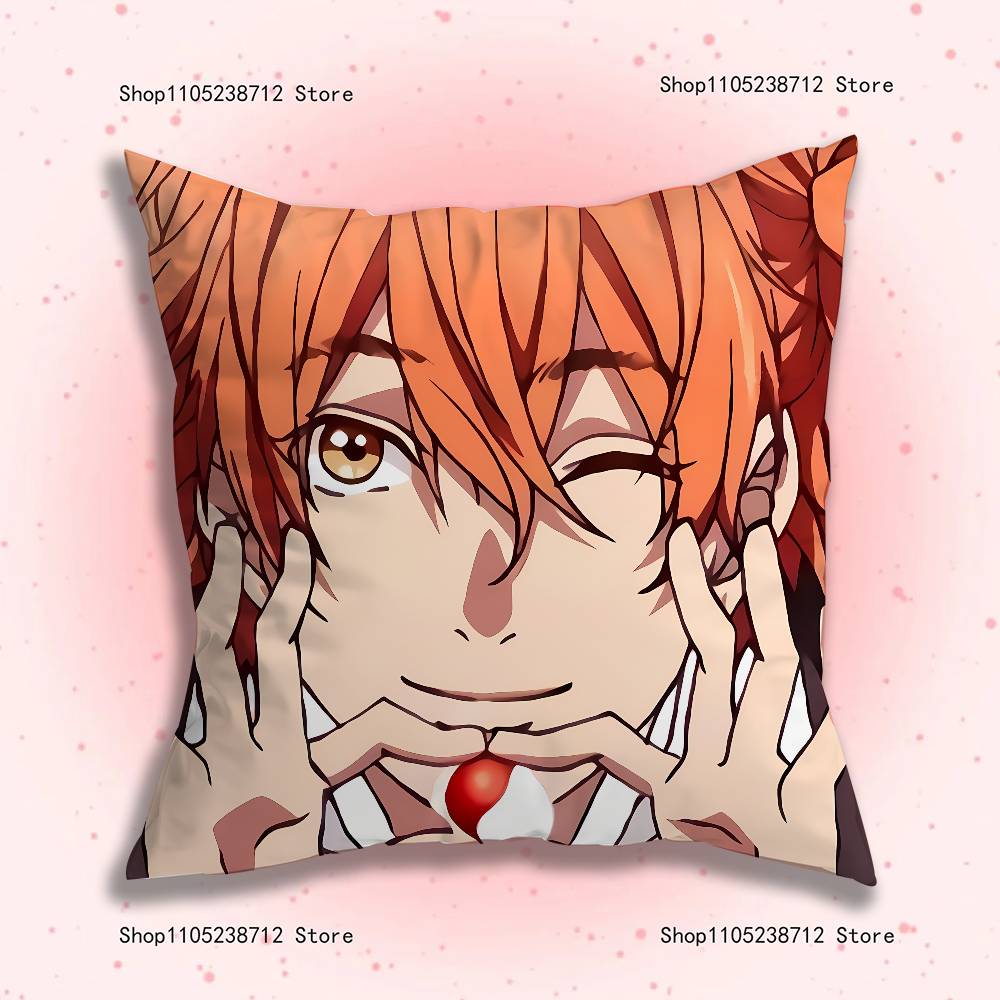 

Y-Yarichin Club Pillow Case Plush Fabric Soft Pillowcase Double Sided Print Sofa Cushion Cover Throw 12x12Inch