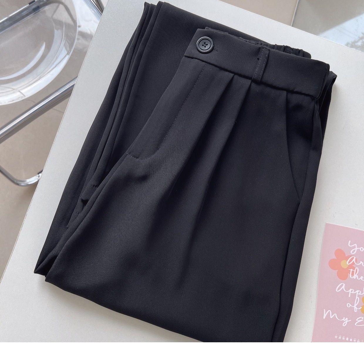

Women s High Waist Wide Leg Pants - Spring/Summer Slimming Casual Suit XL 120-129 lbs