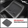 Silicone Wireless Charging Pad For NIO ET5 ET5T 2025 Non-slip Center Console Charger Protector Mat Interior Modified Accessories