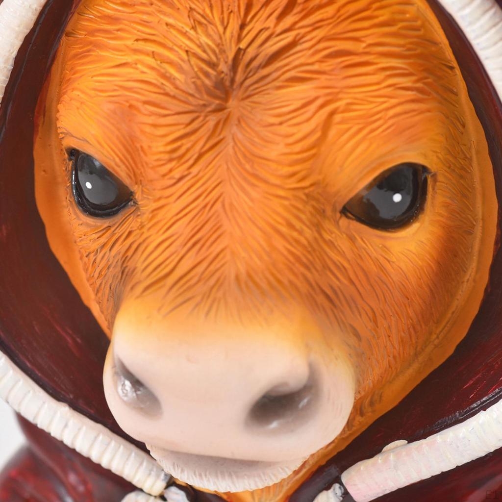 Pot Desk Artwork Flower Container Animal Head Statue Decoration