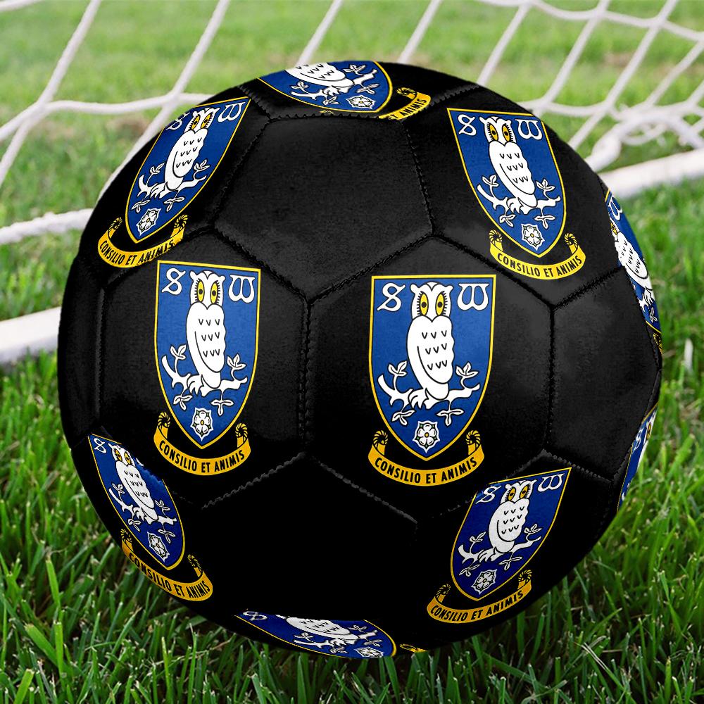 Sheffield Wednesday FC Fußball, bunt, für alle Altersgruppen geeignet, maschinengenäht, PVC-Material, Wettkampfqualität, langlebig und mit hohem Rückprall