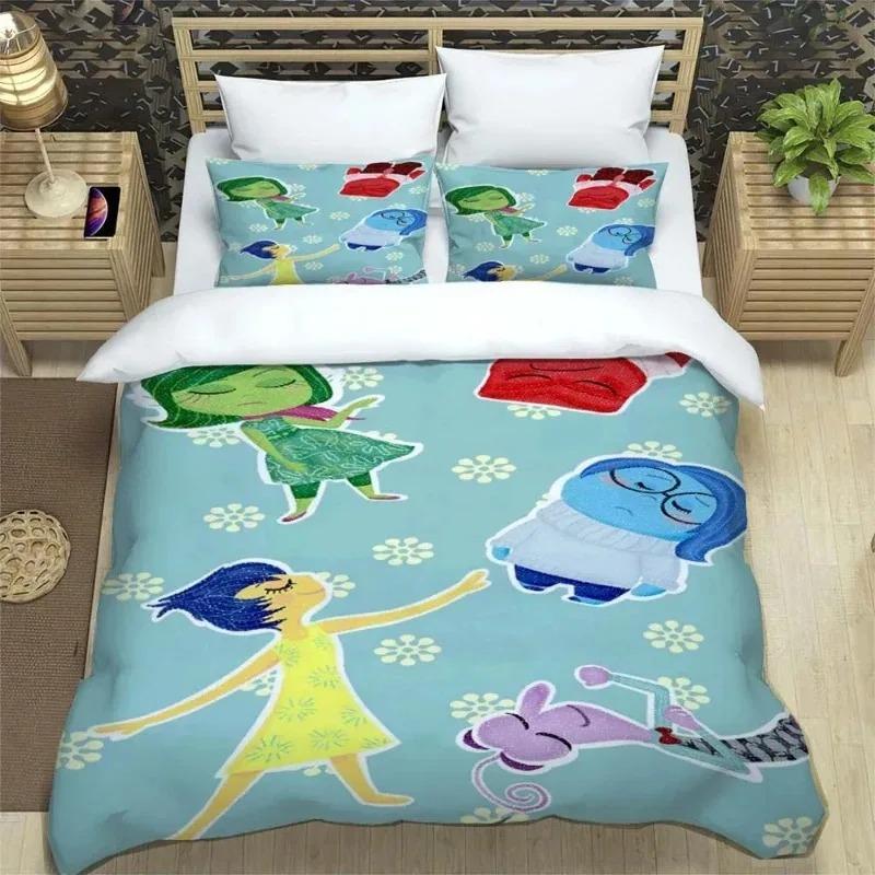 Comforter Inside Out 2 Children Adult Bedding Sets Cute Cartoon Baby Children'S Bed Set Birthday Gifts