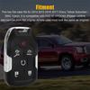 Hyq1Aa Remote Key Fob 6 Button Id46 Chip For Chevrolet Tahoe Silverado Gmc Yukon 2015 2016 2017-2020
