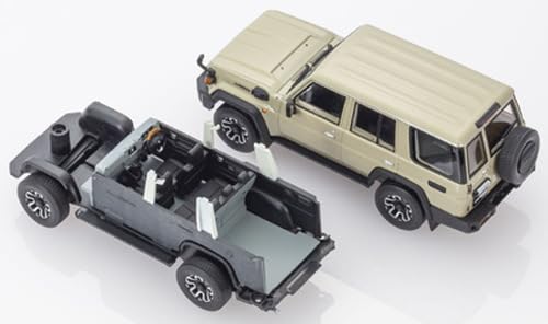 Kyosho Original 1/43 Scale Toyota Land Cruiser 70 (Beige) Finished Product KS03928BE