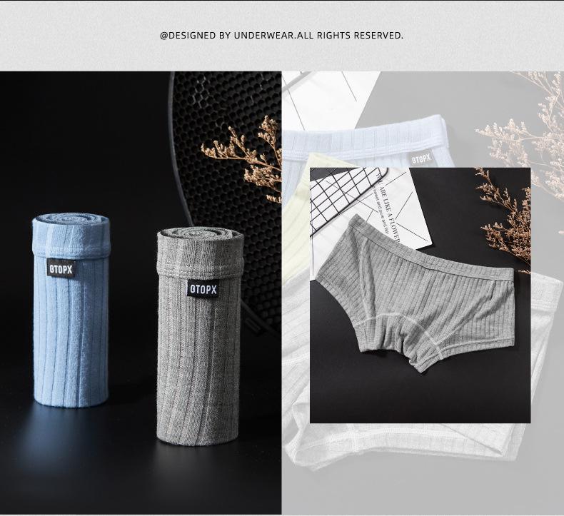 GTOPX Men's Low-Rise U-Pouch Breathable Boxer Briefs