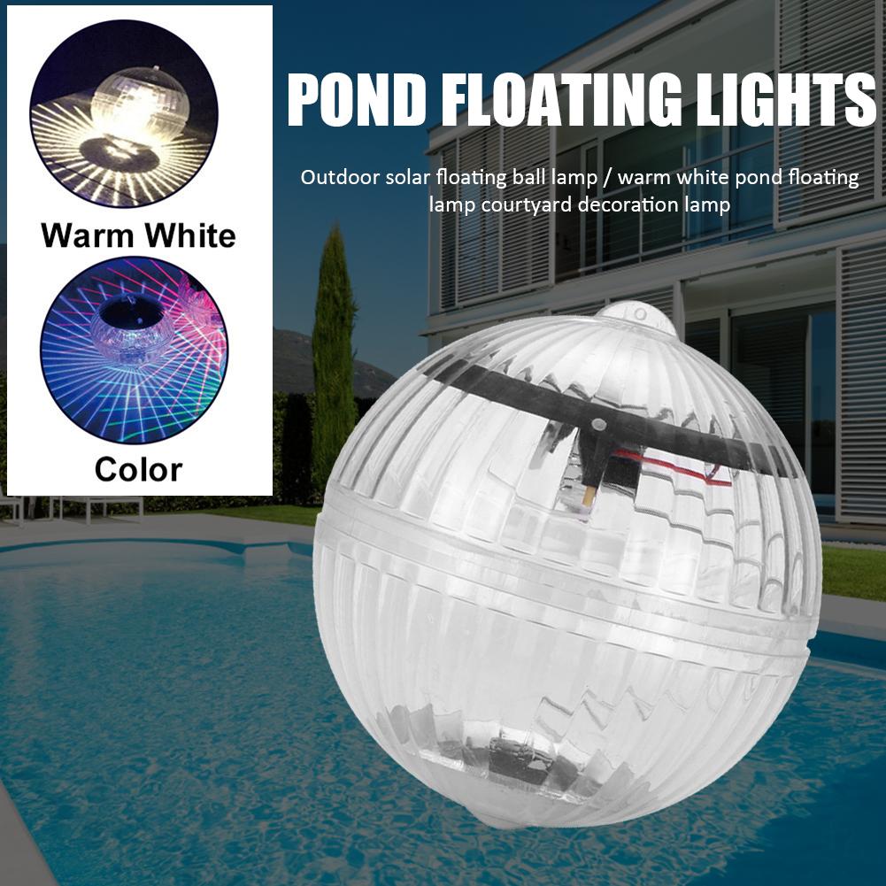 Solar LED Light Floating Underwater Swimming Pool Spa Garden Decorative Lamp Outdoor Solar Lamp Pond  Yard Garden
