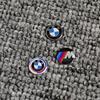 11MM 14MM Aluminum Car Key Shell Stickers For BMW M M1 M2 M3 F32 E53 E60 E90 E91 E92 E93 F01 F30 Auto Key Remote Fob Decals