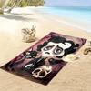 Edward Scissorhands Print Beach Towel, Large Soft Quick Dry Towel for Beach Camping Swimming